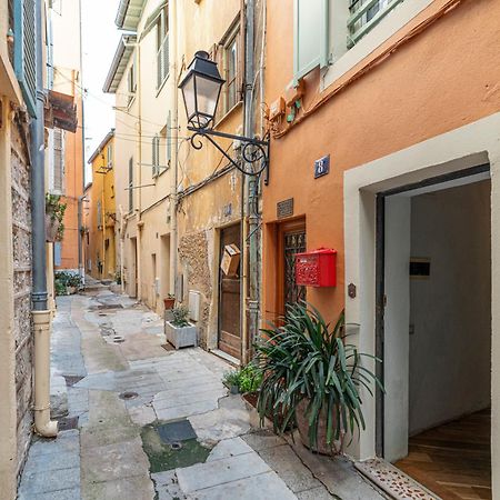 Le Bougainvillier Menton Vieille Ville Eksteriør bilde