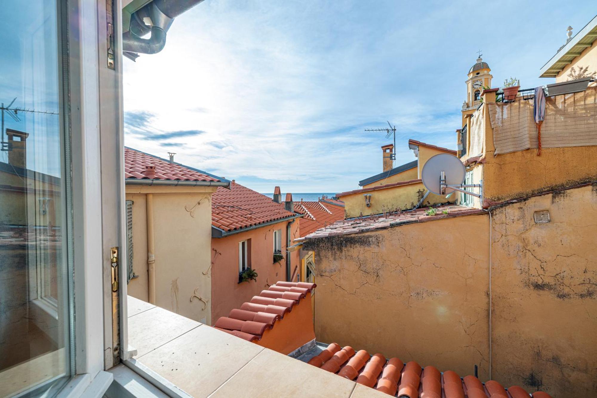 Le Bougainvillier Menton Vieille Ville Eksteriør bilde