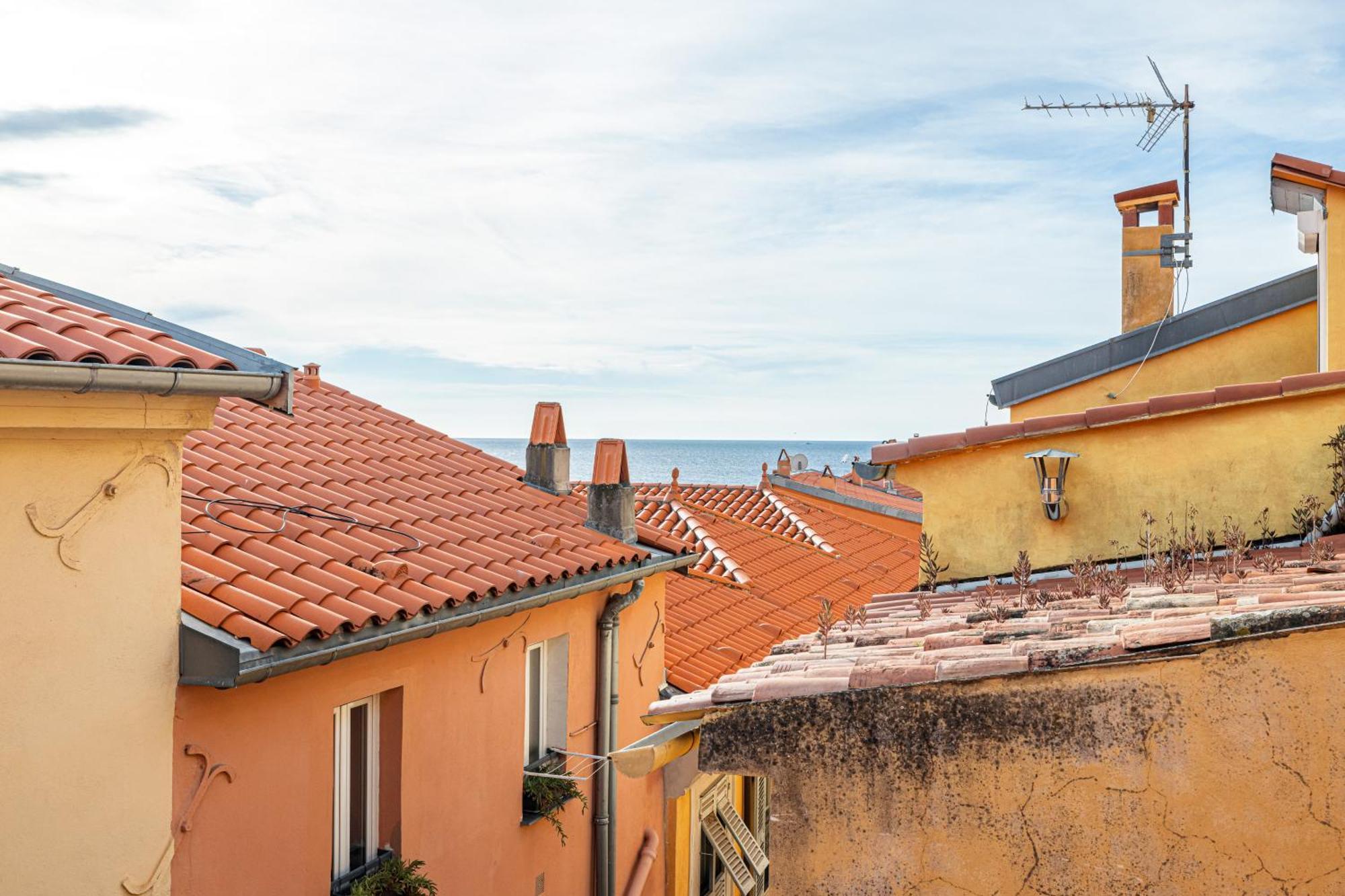 Le Bougainvillier Menton Vieille Ville Eksteriør bilde