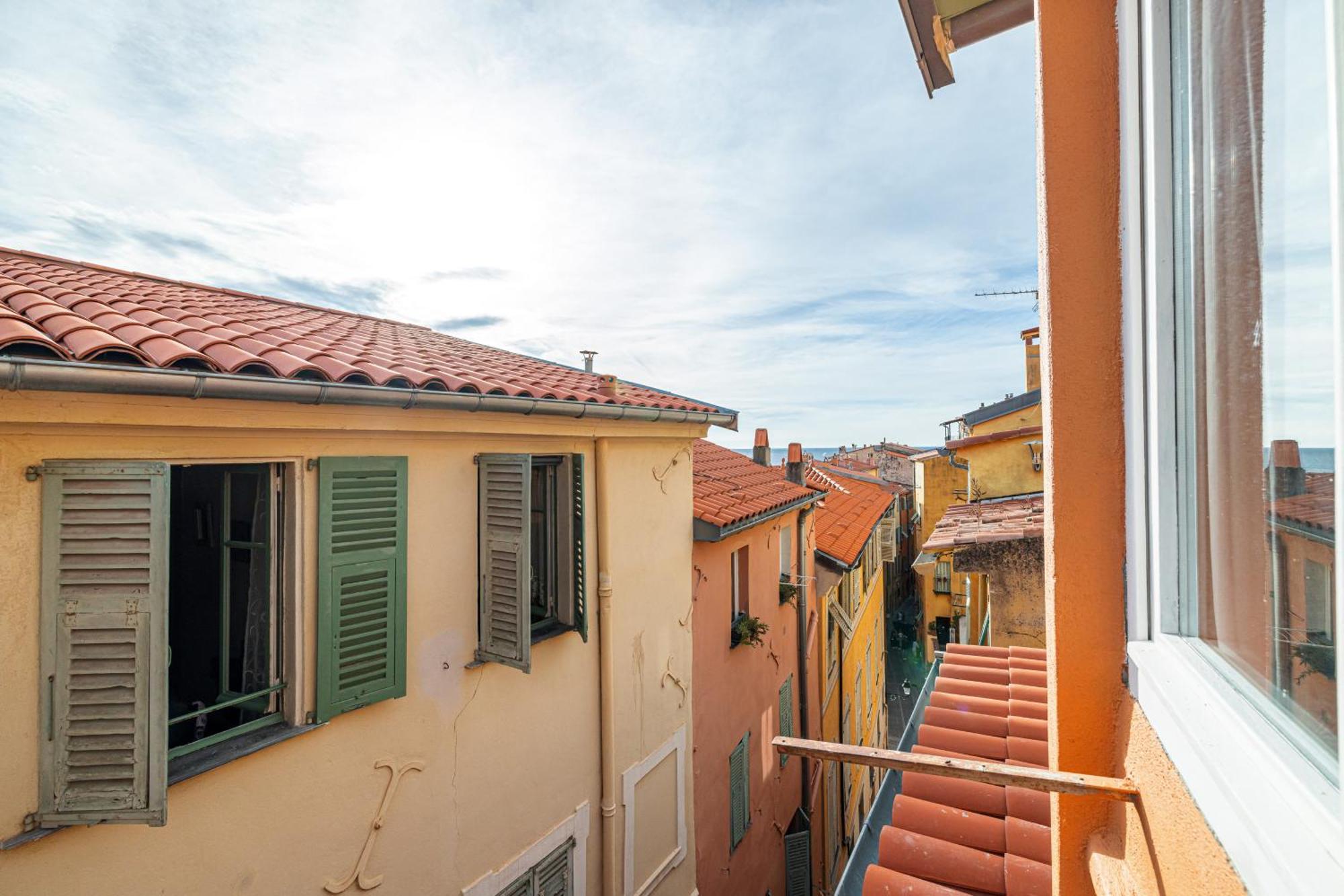 Le Bougainvillier Menton Vieille Ville Eksteriør bilde